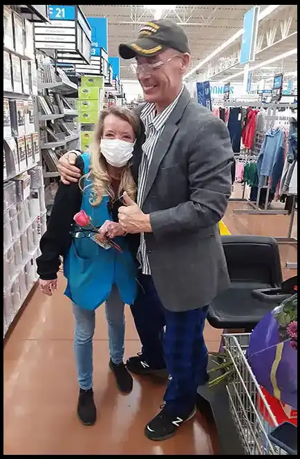Always loving others CEO and Veteran David Haave gives his heart everywhere he goes Louisiana USA 2019 -- David Haave